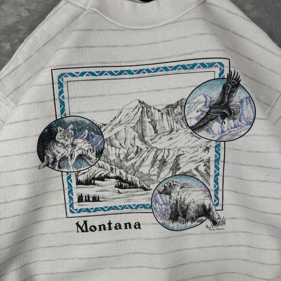 Vintage Prairie mountain Montana mountain wolf made in USA - Picture 2 of 7